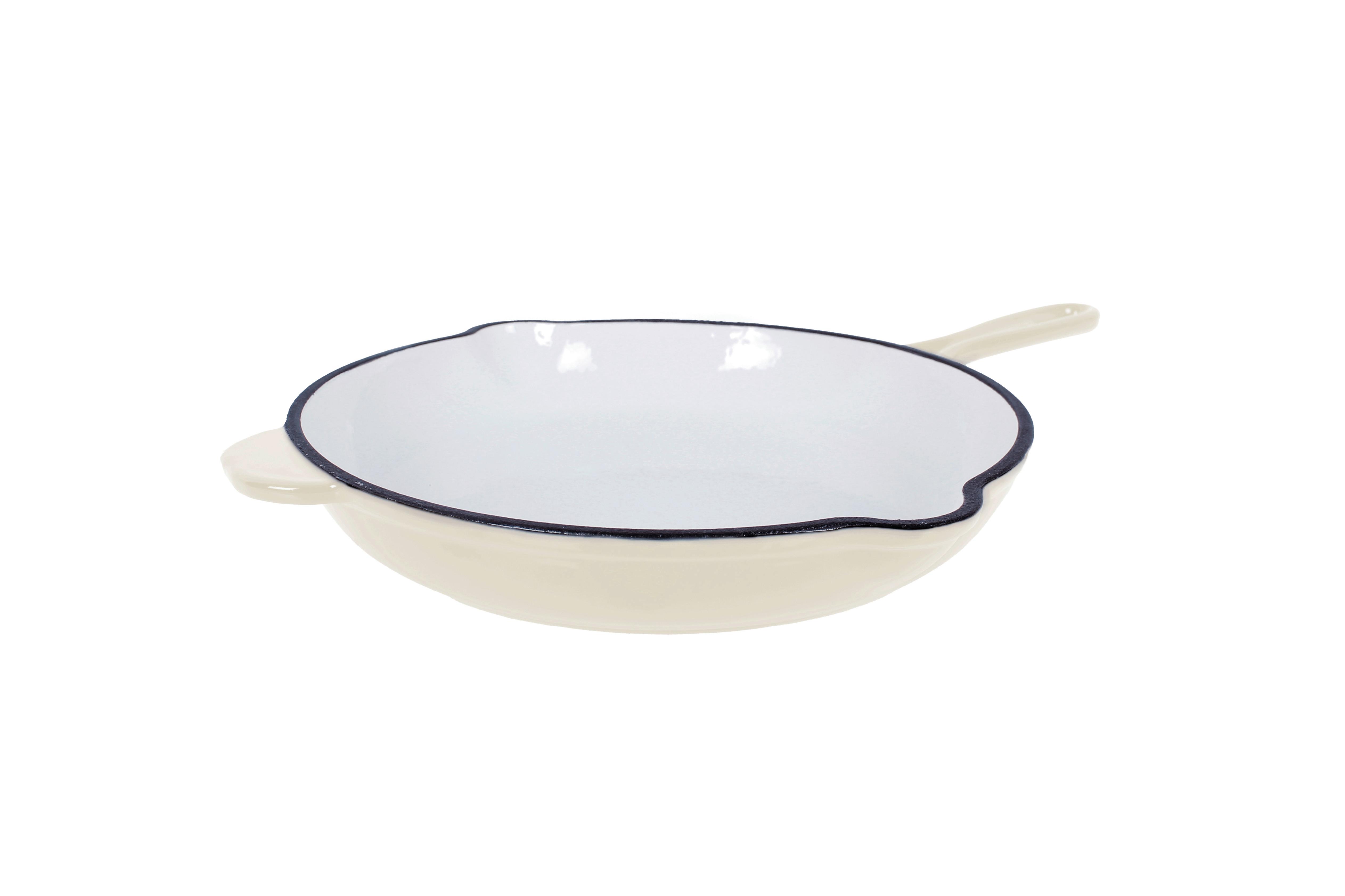 Bratpfanne Ew-Ge-1401c - Creme, Basics, Metall (42,5/27/4,5cm) - Echtwerk