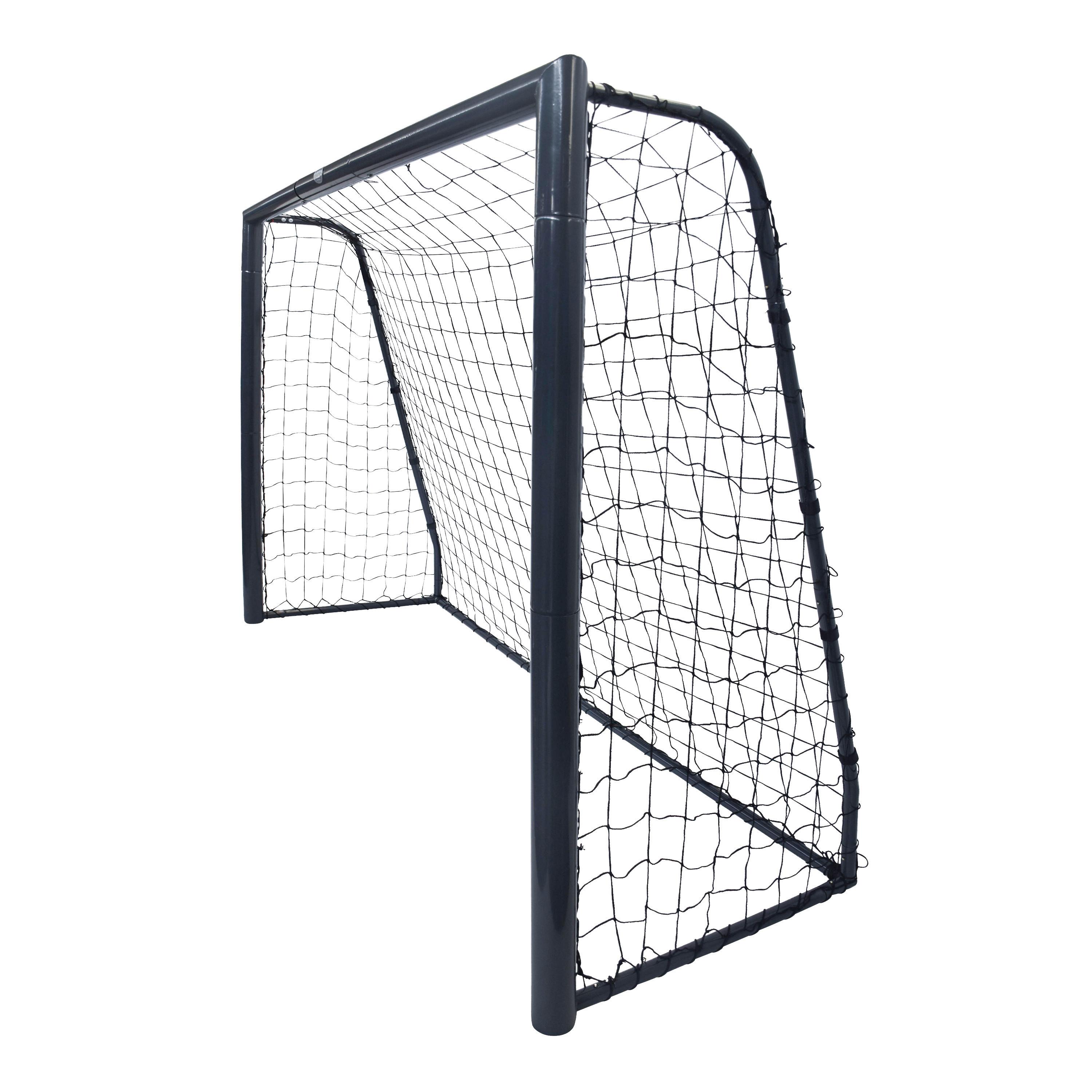 Fußballtor A030.420.00 - Anthrazit, KONVENTIONELL, Kunststoff/Metall (80/170/220cm) - Ambia Garden