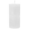 VÁLCOVÁ SVÍČKA LIA - bílá, Moderní (6,8/15cm) - Premium Living