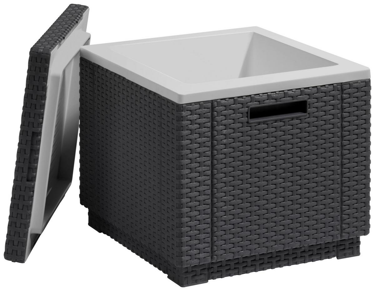 Kühlbox 40 Liter Ice Cube, Graphitfarben - Graphitfarben, MODERN, Kunststoff (42/41/42cm) - Keter