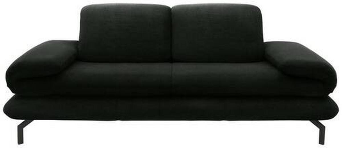 2-sitzer-sofa Looks Xiii - Dunkelgrün/Schwarz, Design, Textil (204/83/98cm) - LOOKS by W.Joop