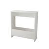 Beistelltisch Simpi Beistelltisch - Weiß, Design, Holzwerkstoff (55/20/60cm) - Livetastic