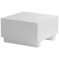 KONFERENČNÝ STOLÍK MONOBLOC - biela s vysokým leskom, Lifestyle, kompozitné drevo (60/60/35cm) - Livetastic