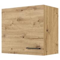 HORNÁ KUCHYNSKÁ SKRINKA CARA H 60 - čierna/dub artisan, Konventionell, kov/kompozitné drevo (60/54,8/32cm) - FlexWell