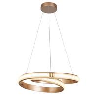 LED-Hängeleuchte Ceylan - Cappuccino, Basics, Kunststoff/Metall (50/120cm) - Luca Bessoni