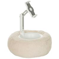Tablethalterung Comfilap II - Beige/Weiß, Basics, Kunststoff/Textil (30/30-36/30cm) - MID.YOU