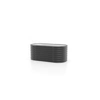 Hochbeet Stahl Vita 630 82,1x63x162,1 cm Schwarz - Schwarz, Basics, Metall (82,1/63/162,1cm)