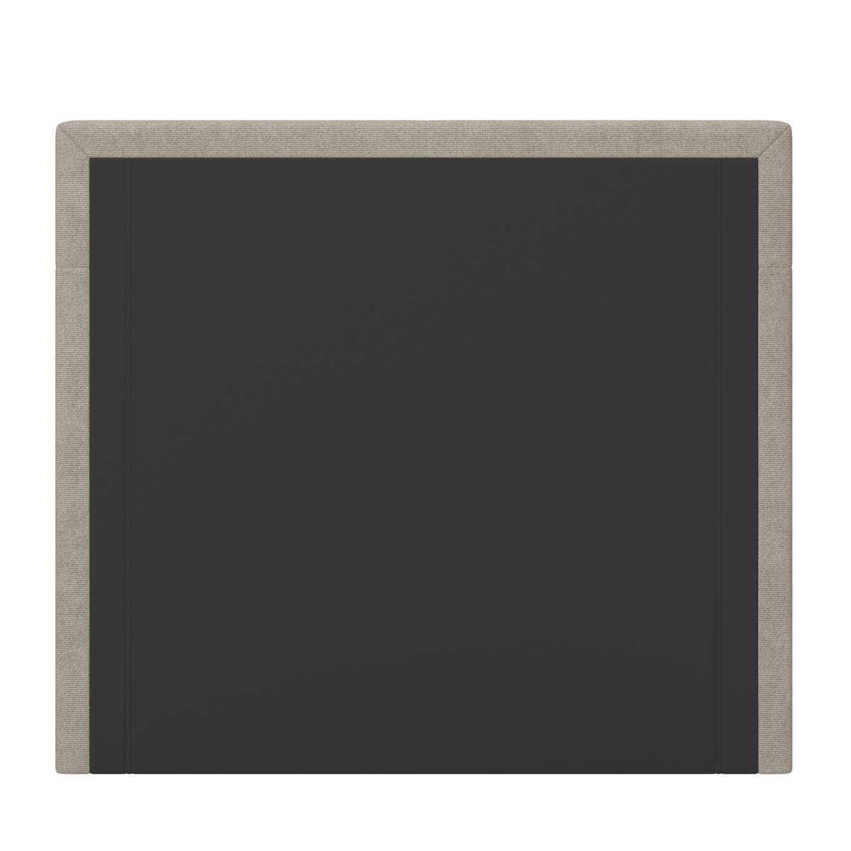 Boxspringová posteľ ACE 120x200, béžová - čierna/béžová, Modern, drevo/textil (120/200cm) - Bessagi Home
