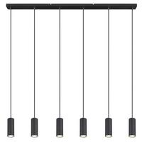 Hängeleuchte WITMO - Schwarz, KONVENTIONELL, Metall (115/6/120cm)