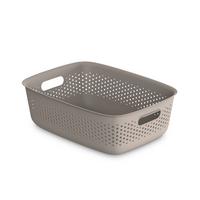 Úložný košík MAJA - CA. 10L - taupe, Modern, plast (39/29/13cm) - Mömax