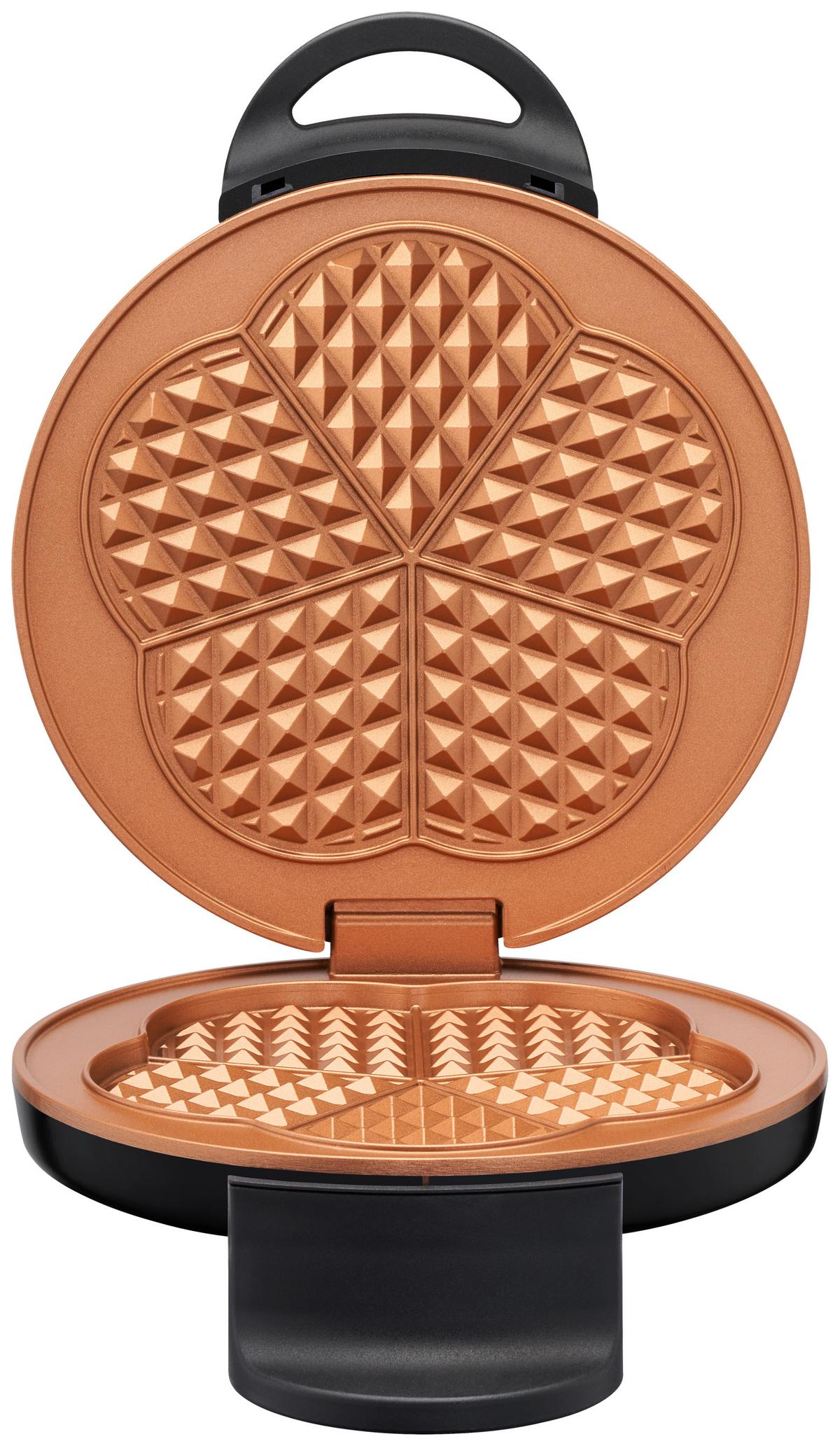 Waffeleisen 7384.4212 - Schwarz, Basics, Metall (12/19/26cm) - Trisa Electronics