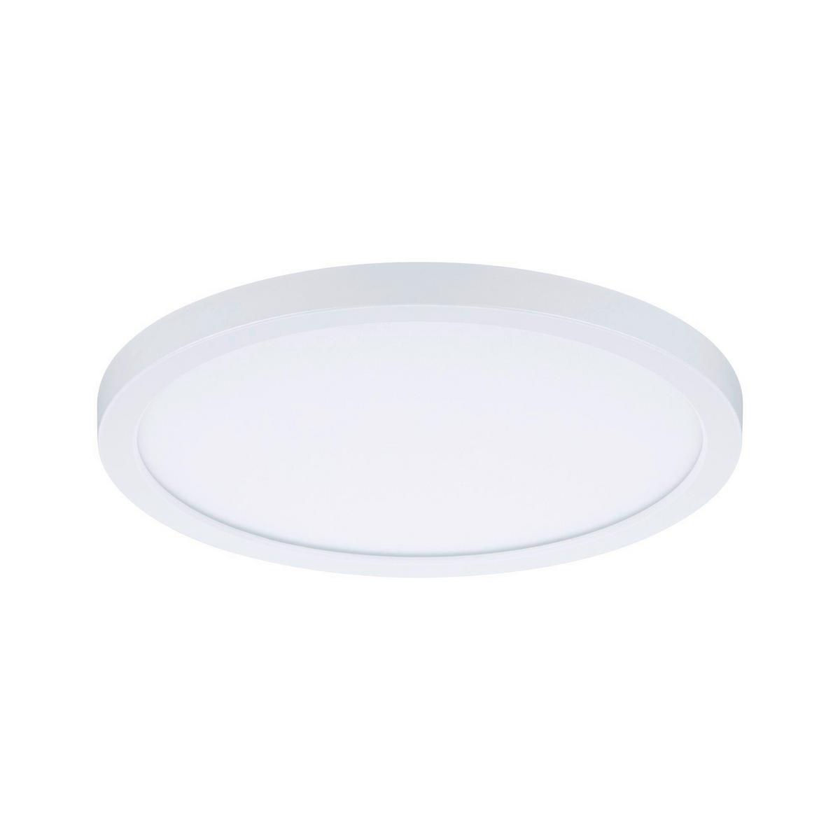 Led-paneel Ø 17,5 Cm Rund - Weiß, Design, Kunststoff (17,5/1,2cm) - Paulmann