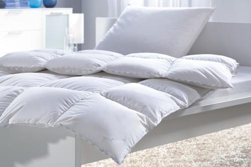 Daunendecke Premium Mittel Ca. 140x200cm - bílá, textil (135-140/200cm) - Premium Living