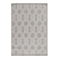 Flachwebteppich Aruba601004904grey - Grau, Design, Textil (60/100cm)