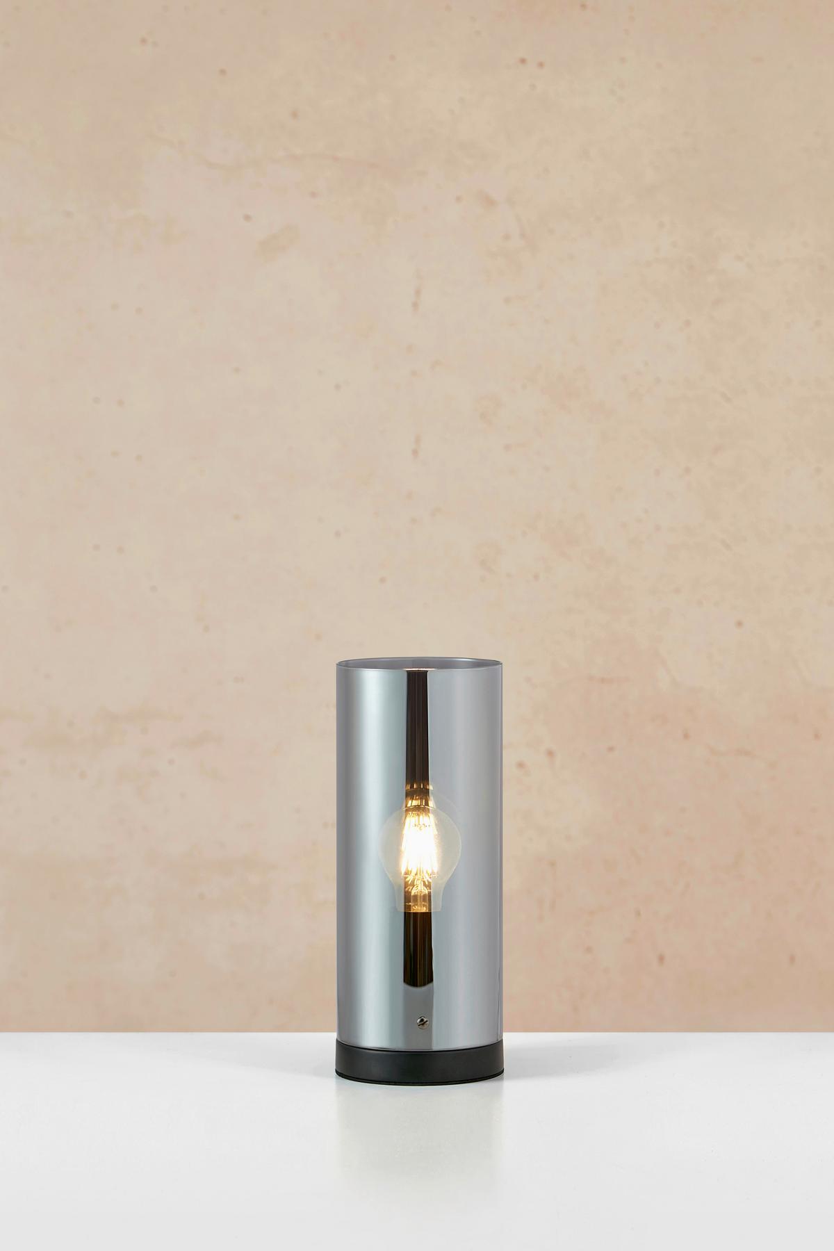 Tischleuchte Post - Schwarz, Basics, Glas (12/29cm) - Markslöjd