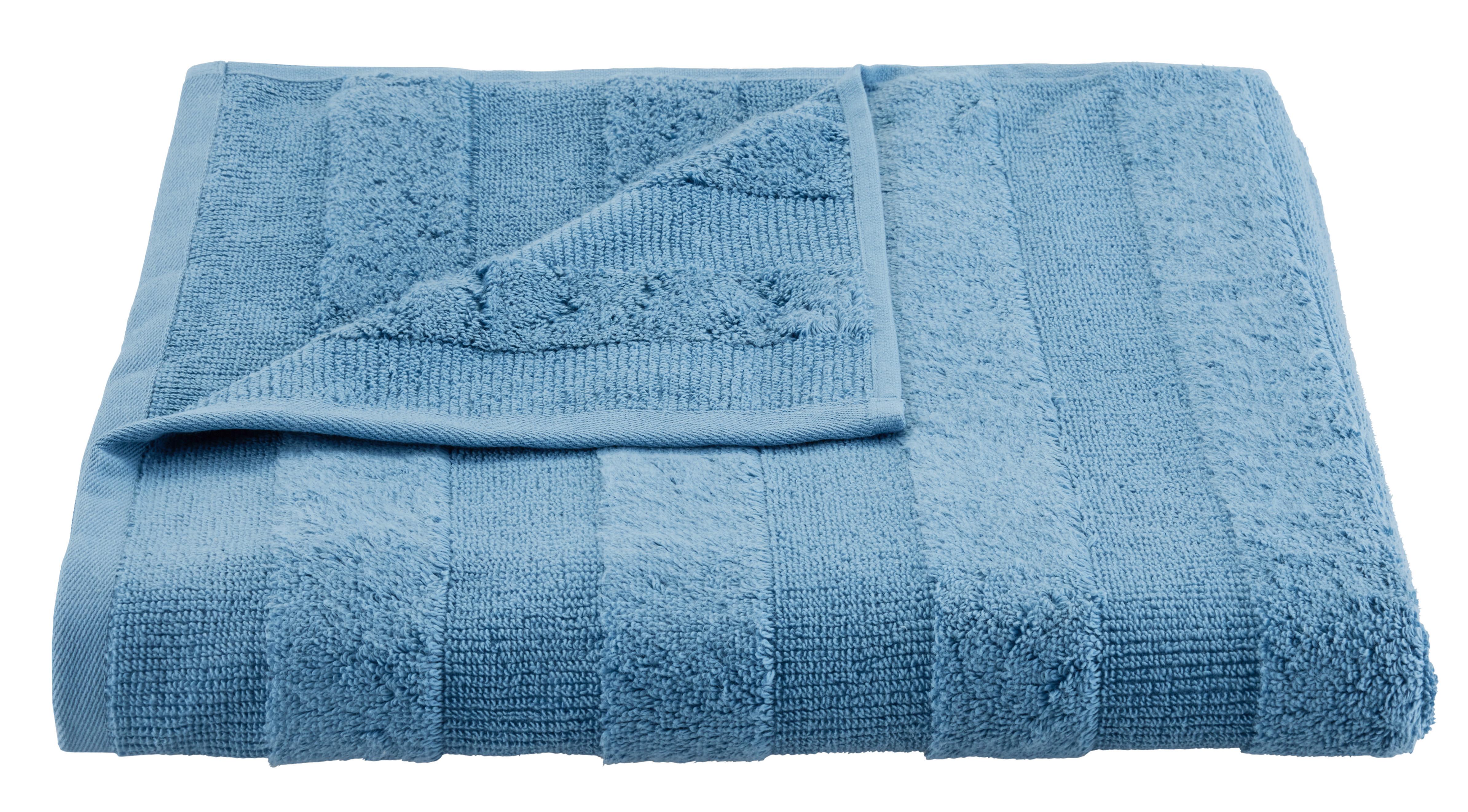OSUŠKA DO SPRCHY Chris, 70/140cm, modrá - modrá, textil (70/140cm) - Premium Living