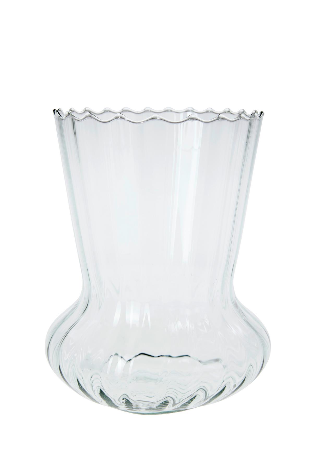 Vase Paola - Klar, KONVENTIONELL, Glas (15/20cm) - Ondega