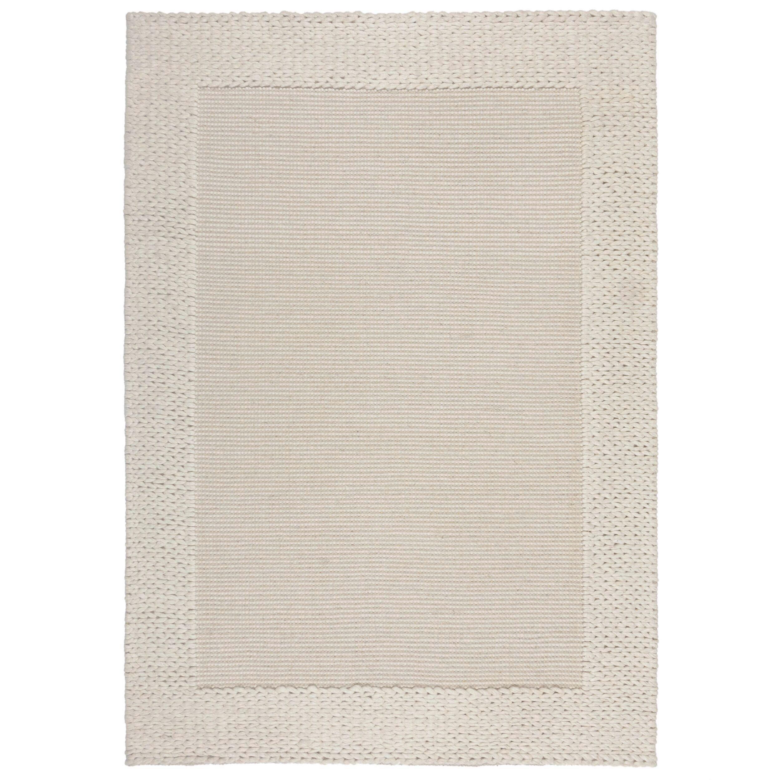 Wollteppich 503119373477 - Creme, Basics, Textil (200/290cm)
