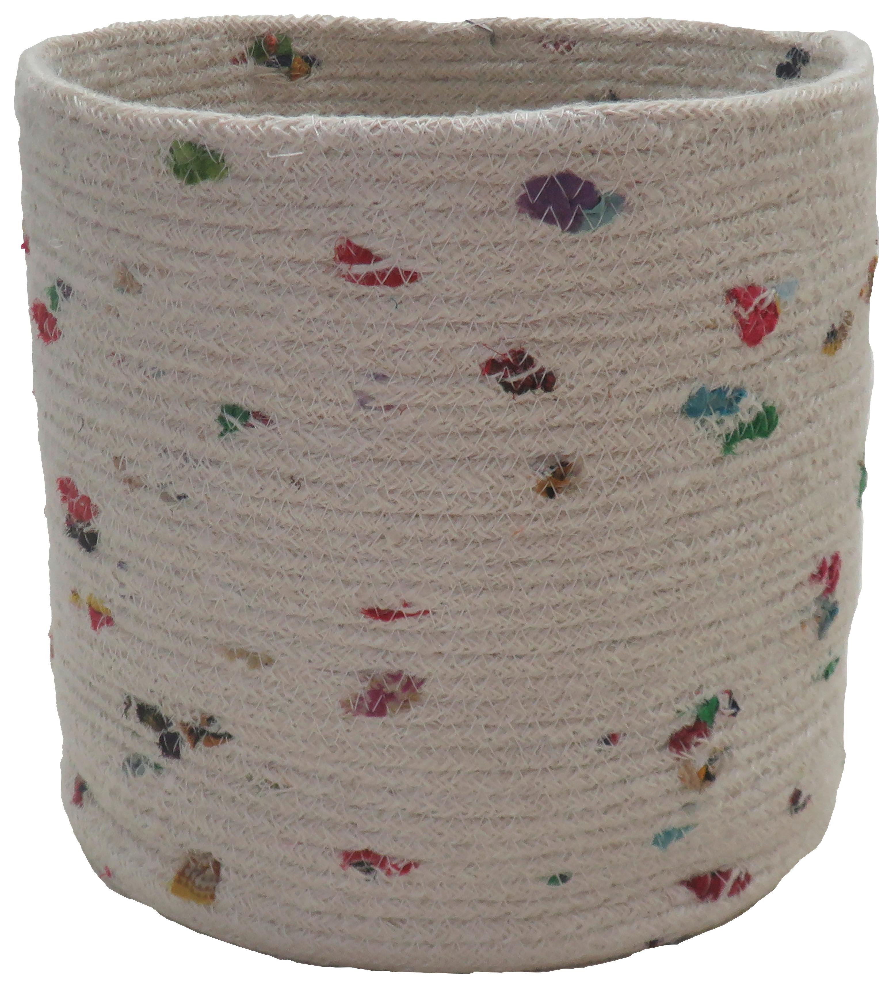 Kosár Josef - natúr színű, Konventionell, természetes anyagok (35/35cm) - Luca Bessoni