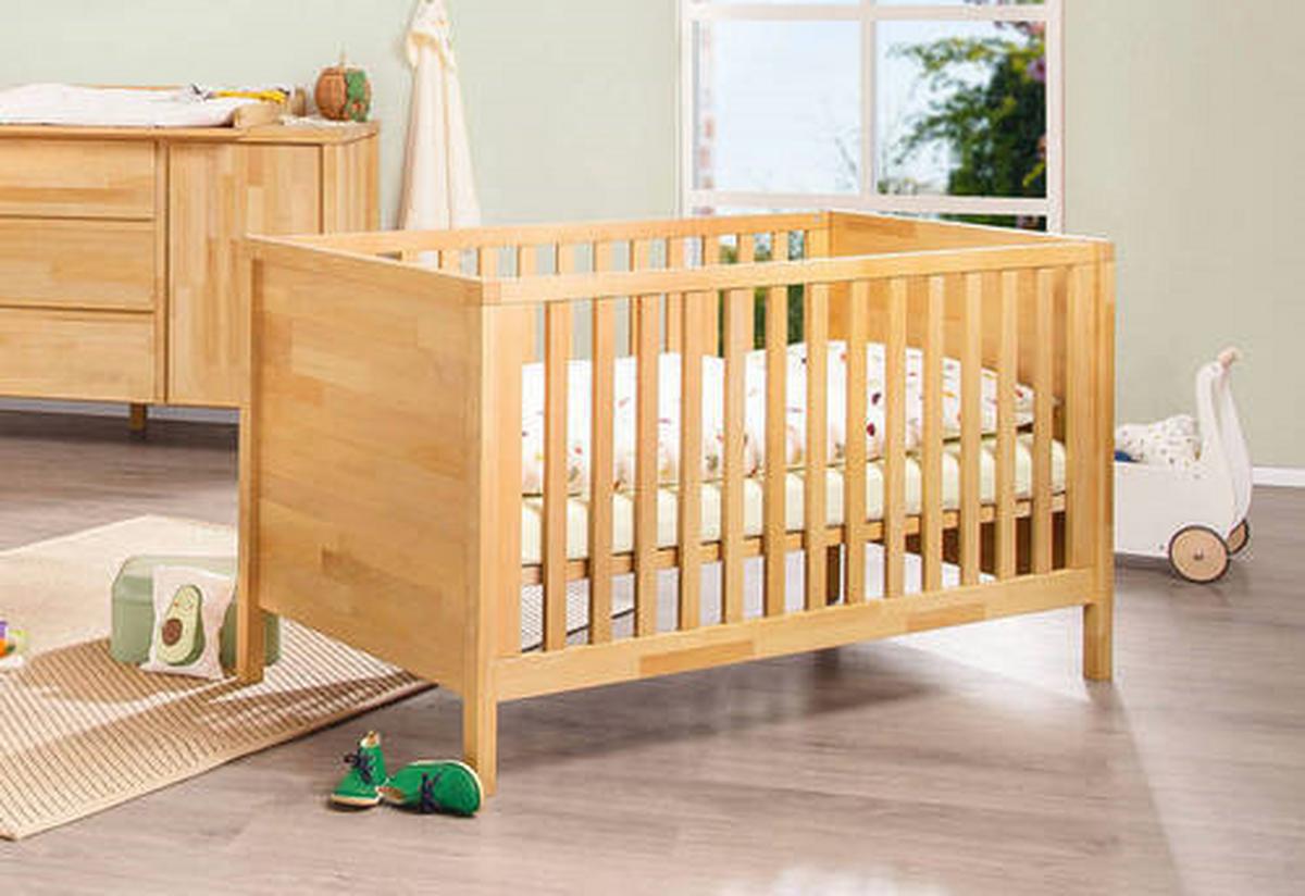 Babyzimmer 092101x Enno - Buchefarben, Natur, Holz - Pinolino