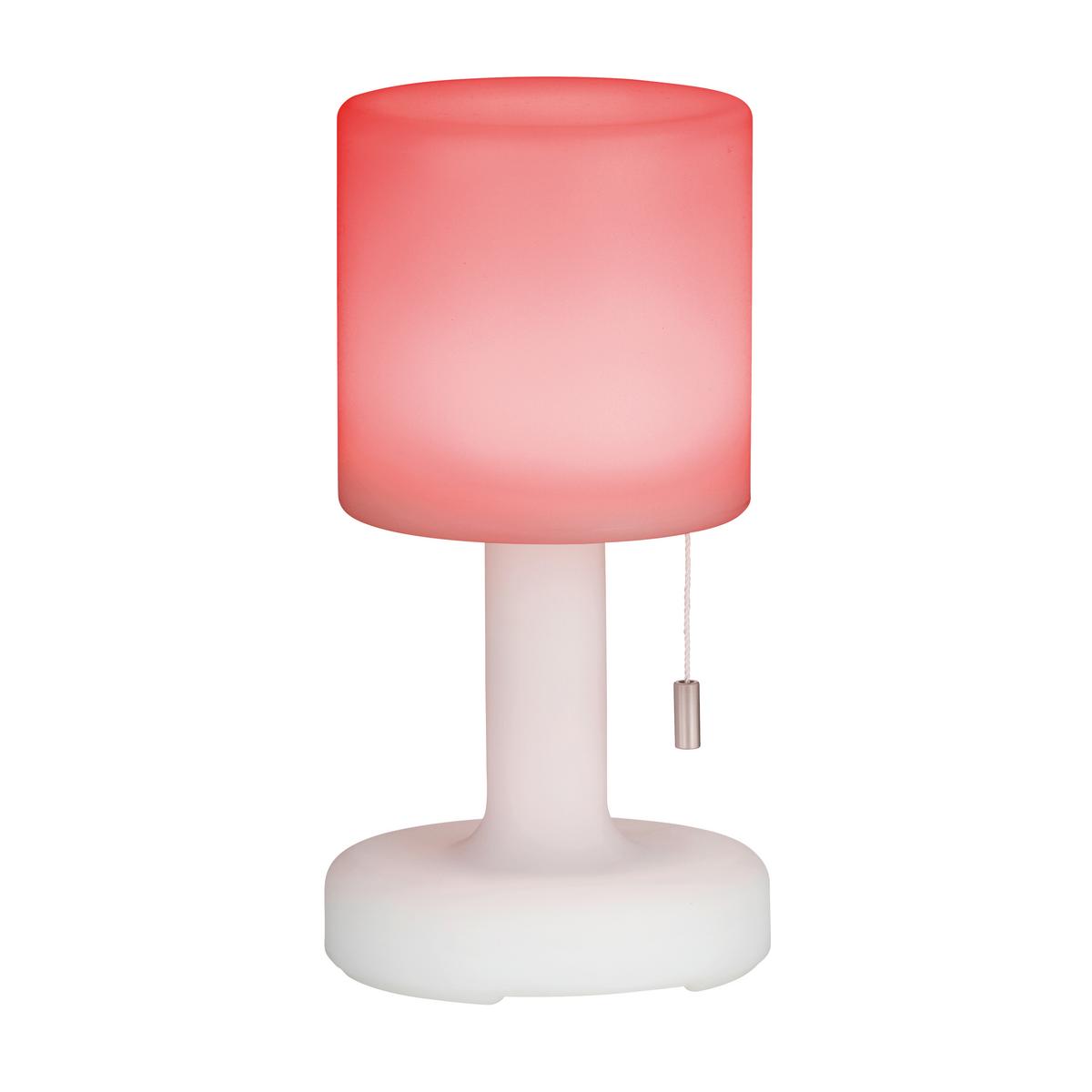 Akku-Tischleuchte 850252 Termoli - Weiß, KONVENTIONELL, Kunststoff (13/25cm) - Schöner Wohnen
