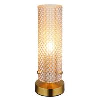 STOLNÁ LAMPA KAROLO - oranžová/čierna, Konventionell, kov/plast (10/28,5cm) - Globo