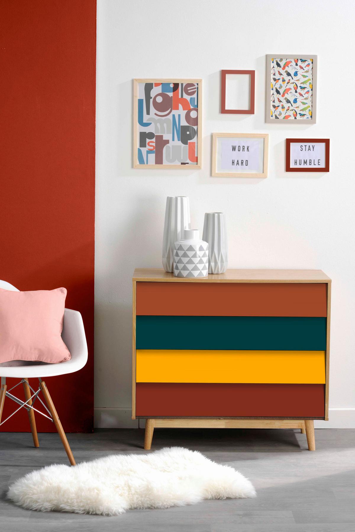 Klebefolie 55546 Klebefolie Deko Standard - Rot, Basics, Kunststoff (45/200cm) - Windhager