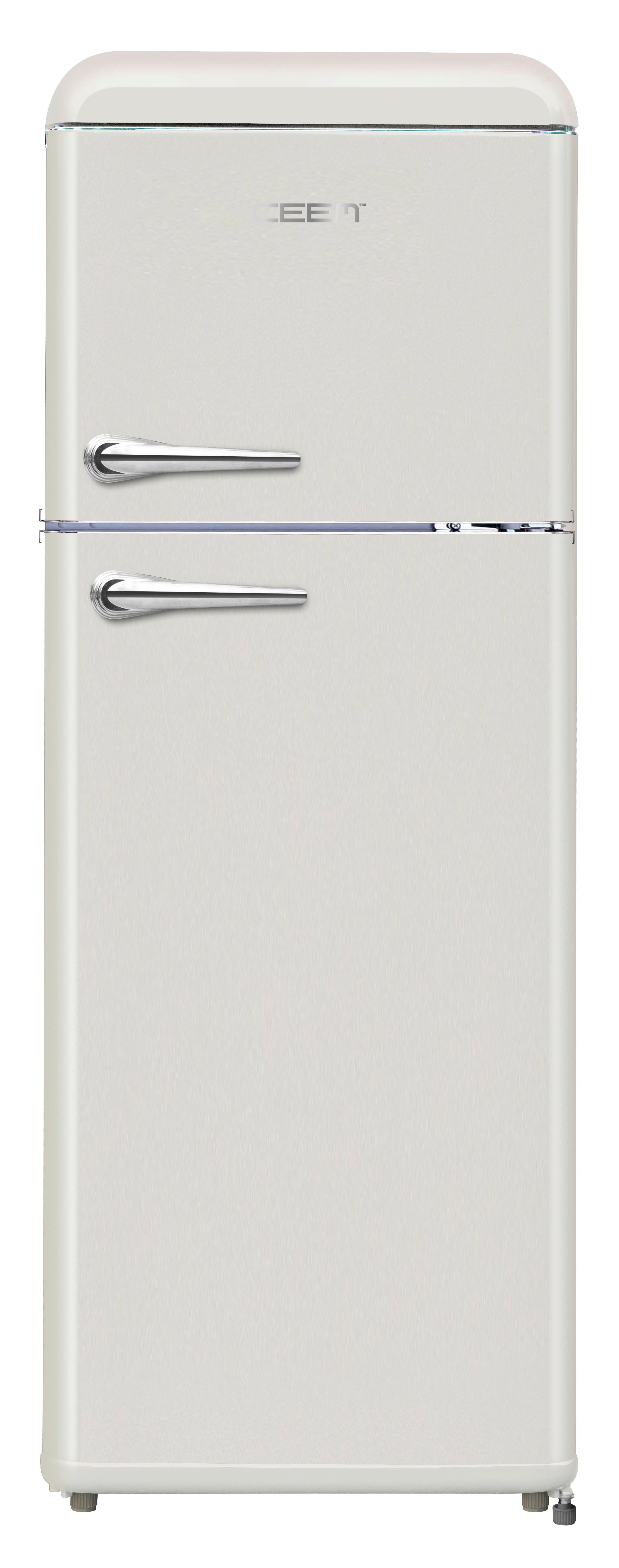 Kühl-gefrier-kombination Ceem Bfr 305 - Creme, Basics, Metall (54/147/58cm) - CEEM