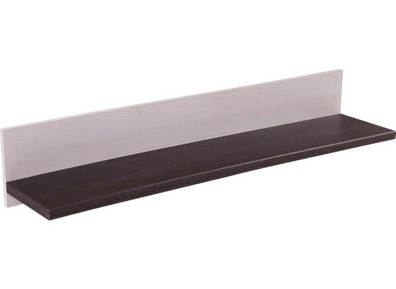 Falipolc Provence - fehér/wenge színű, romantikus/Landhaus, faanyagok (125,7/18/21,6cm) - JAMES WOOD Falipolc Provence - fehér/wenge színű, romantikus/Landhaus, faanyagok (125,7/18/21,6cm) - JAMES WOOD