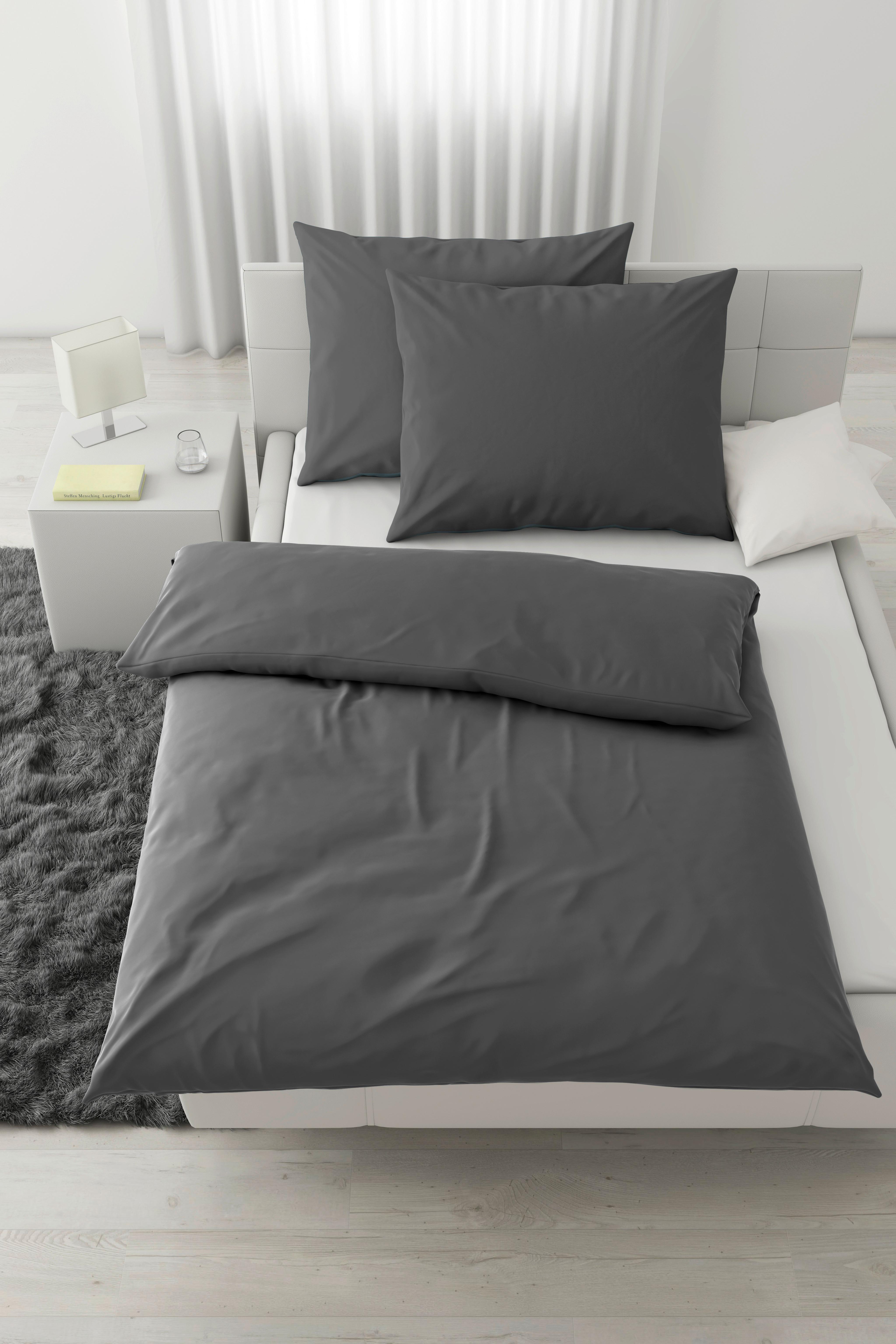 POVLEČENÍ VICTORIA XXL - antracitová, Moderní, textil (200/220cm) - Mömax