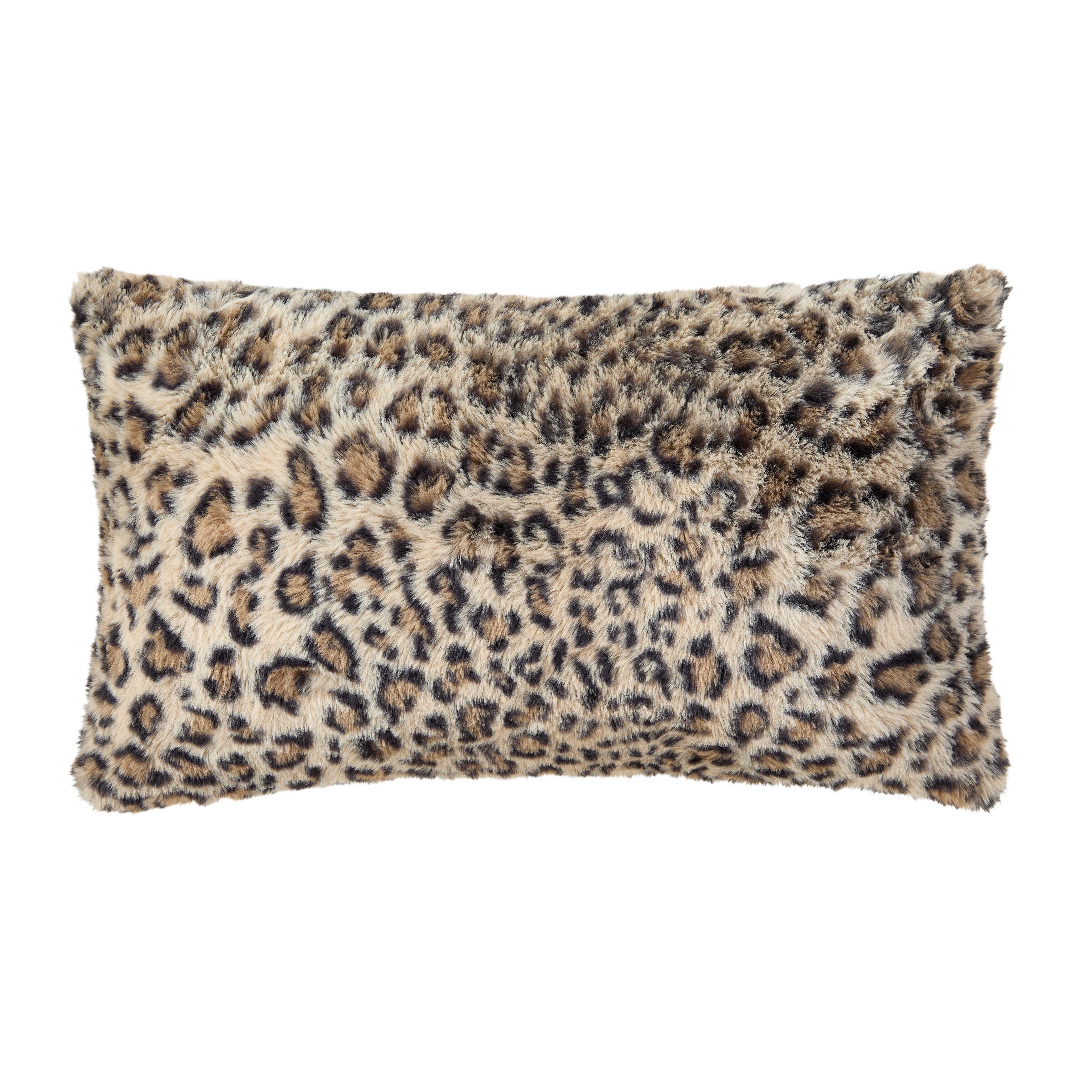 DEKORAČNÍ POLŠTÁŘ LEONY - béžová hnědá, Trend, textil (50/30cm) - Mömax