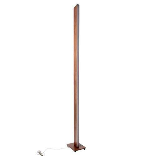 LED-Stehlampe dimmbar Holzoptik Länglich - Naturfarben, Natur, Kunststoff/Metall (152cm) - Näve