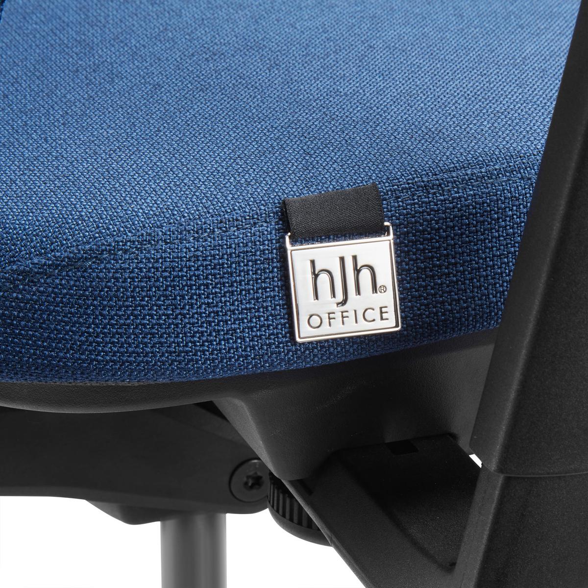 DREHSTUHL Skandis Pro Blau B: 71cm - Blau/Schwarz, MODERN, Kunststoff/Textil (71/131/66cm) - MID.YOU