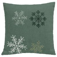 Zierkissen Noelle - Grün, ROMANTIK / LANDHAUS, Textil (38/38cm) - James Wood