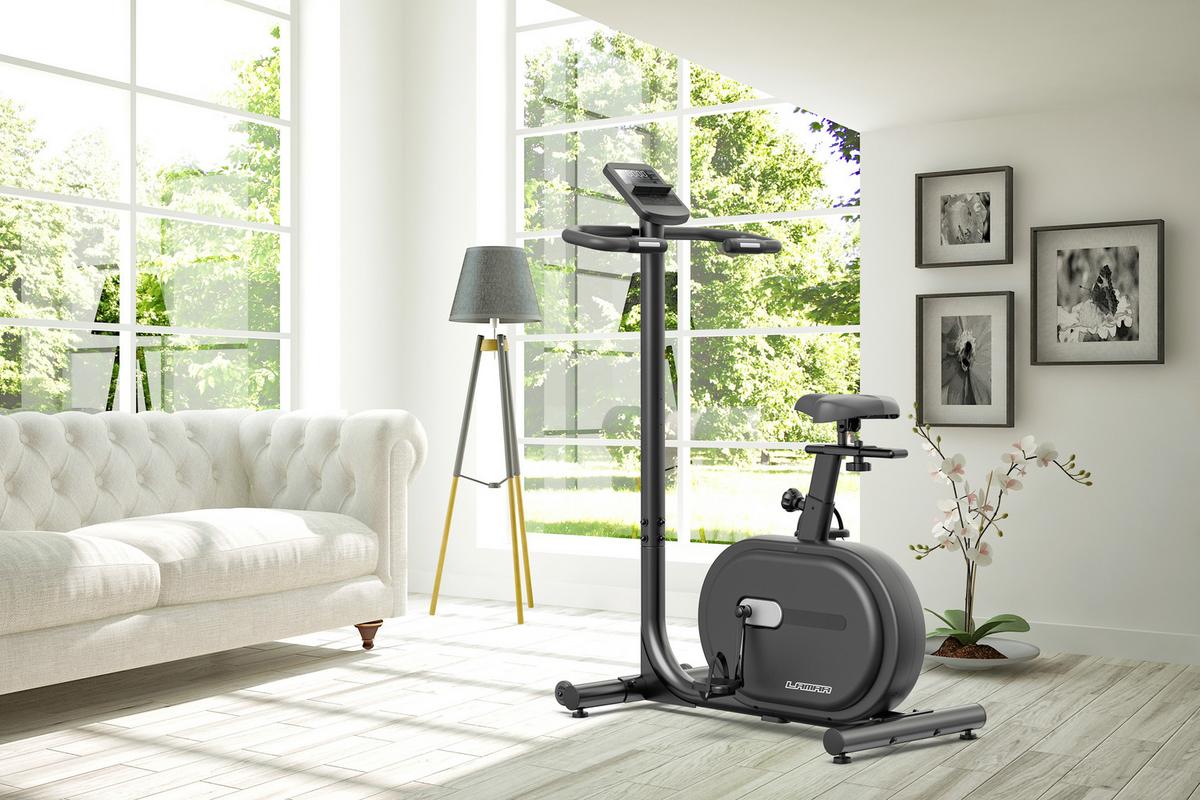 Heimtrainer Ht 50a Mit Lcd-Trainingscomputer - Basics, Kunststoff/Metall (103/62,5/134cm)