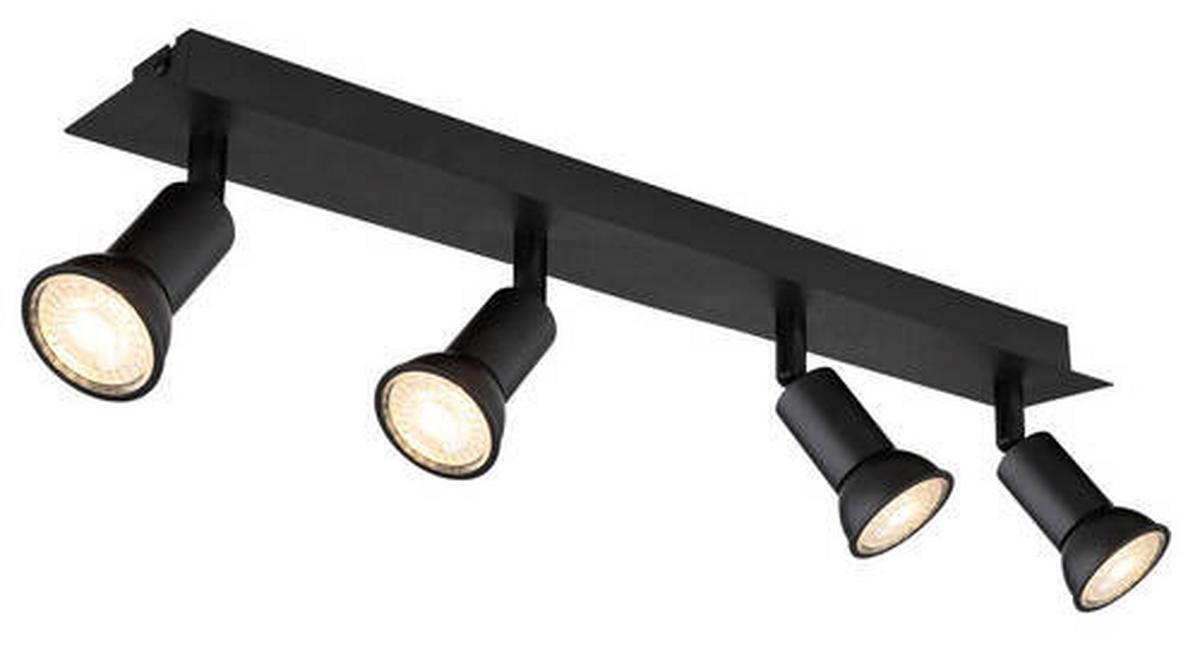 Strahler 57998-4 - Schwarz, Design, Metall (50/6/9cm) - Globo