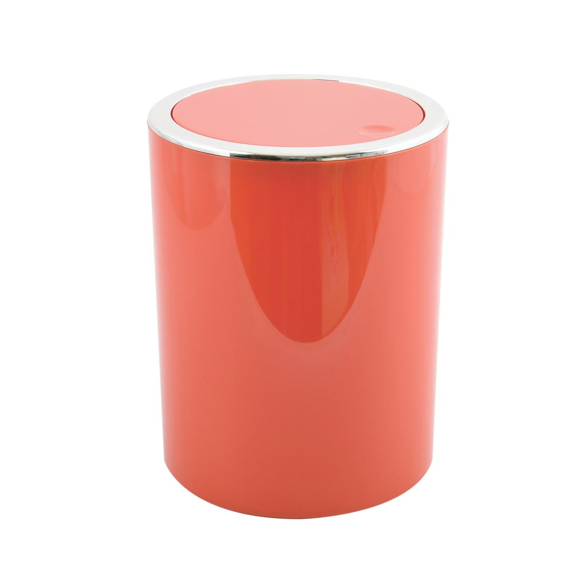 SCHWINGDECKELEIMER KAMAKA ROT - Rot, Basics, Kunststoff (19/19/24.2cm) - MSV