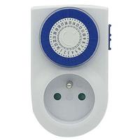 Časový spínač Tick - bílá, kov/plast (11,9/7,3cm) - Modern Living