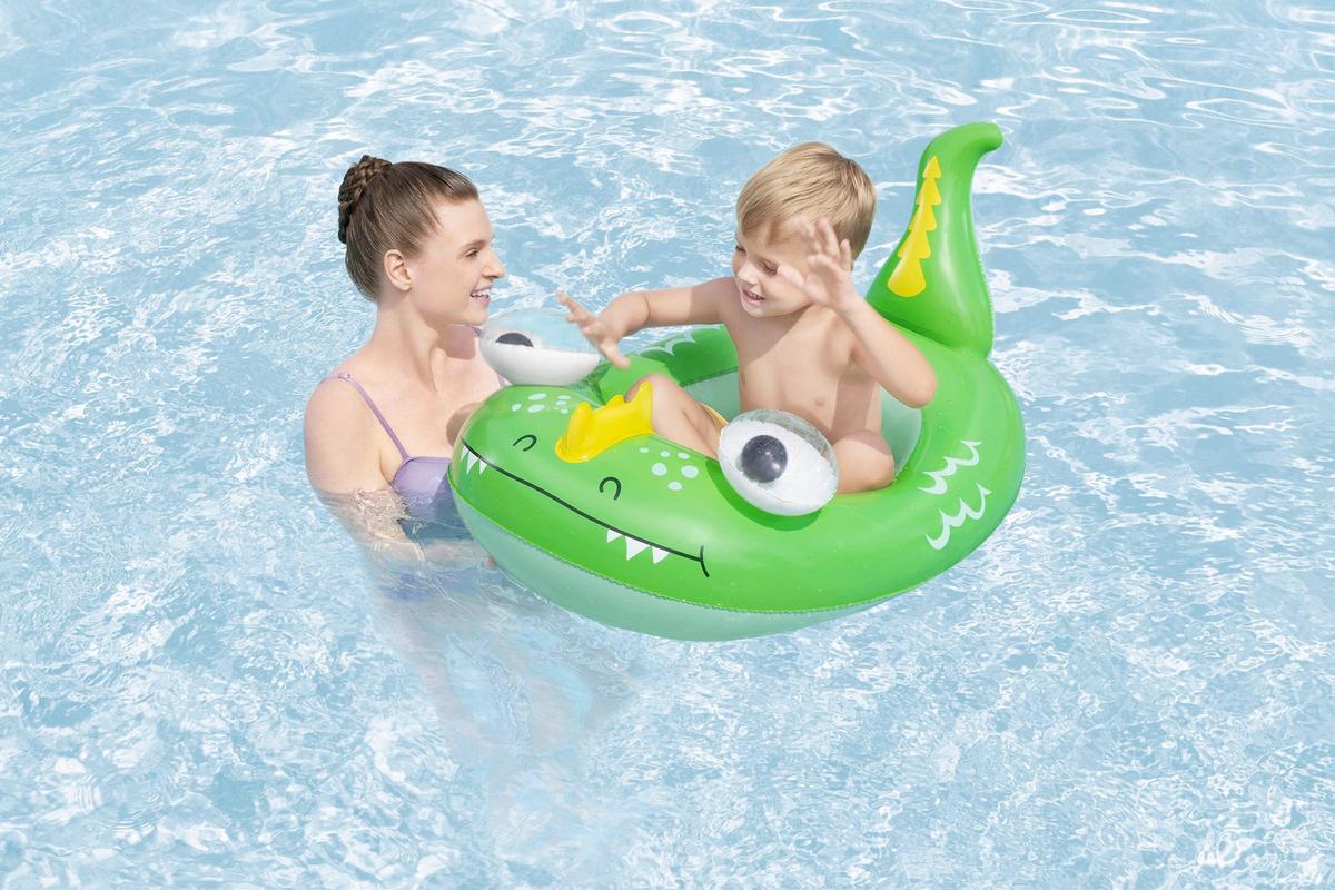 Kinderschlauchboot Aria - Blau/Gelb, KONVENTIONELL, Kunststoff (94/58/35.5cm) - Bestway