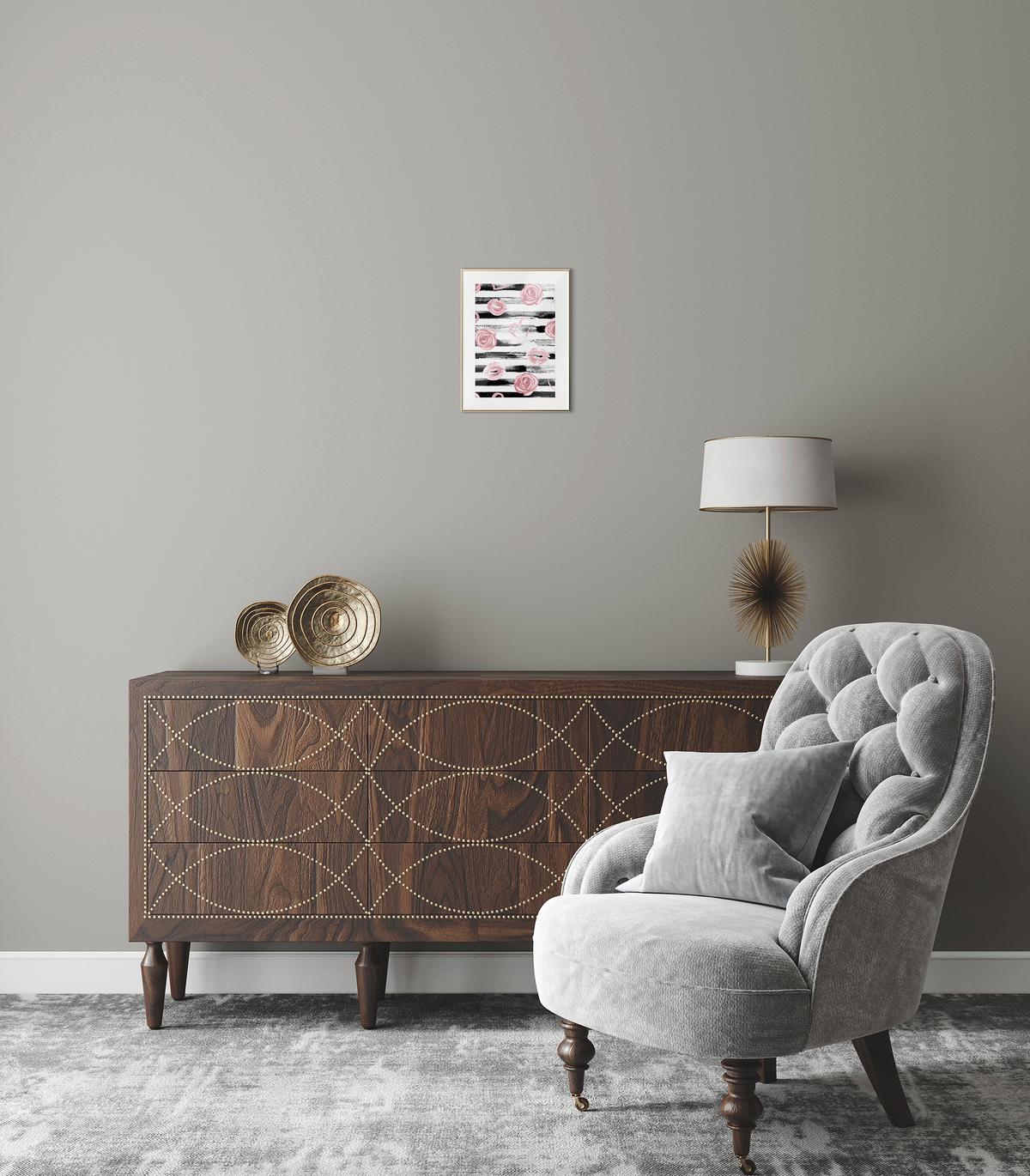 PLAKÁT VINCENT - vícebarevná, papír (21/30cm) - Modern Living