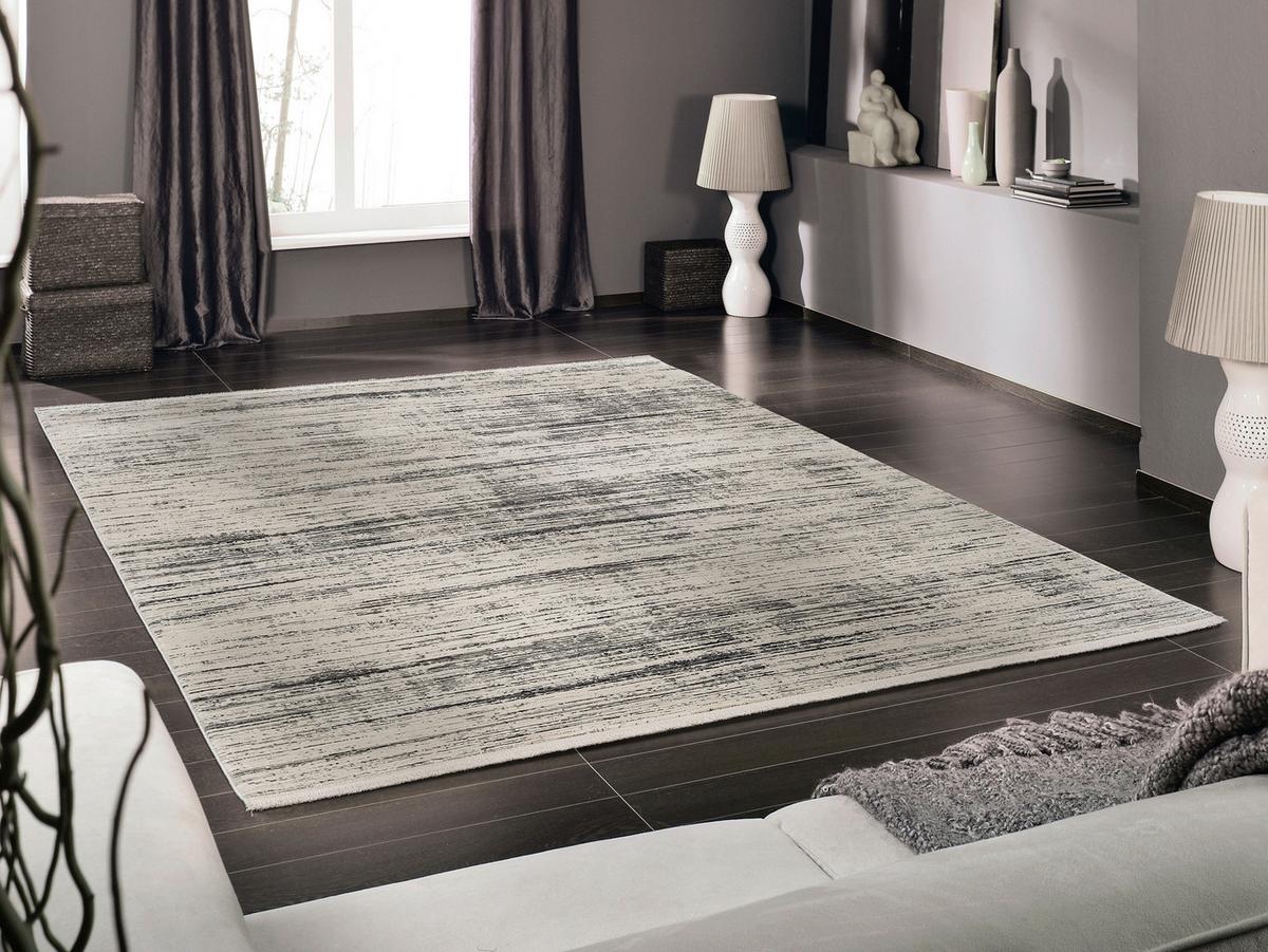 Webteppich Brest 80x150 cm - Grau, Design, Textil (80/150cm) - Dieter Knoll