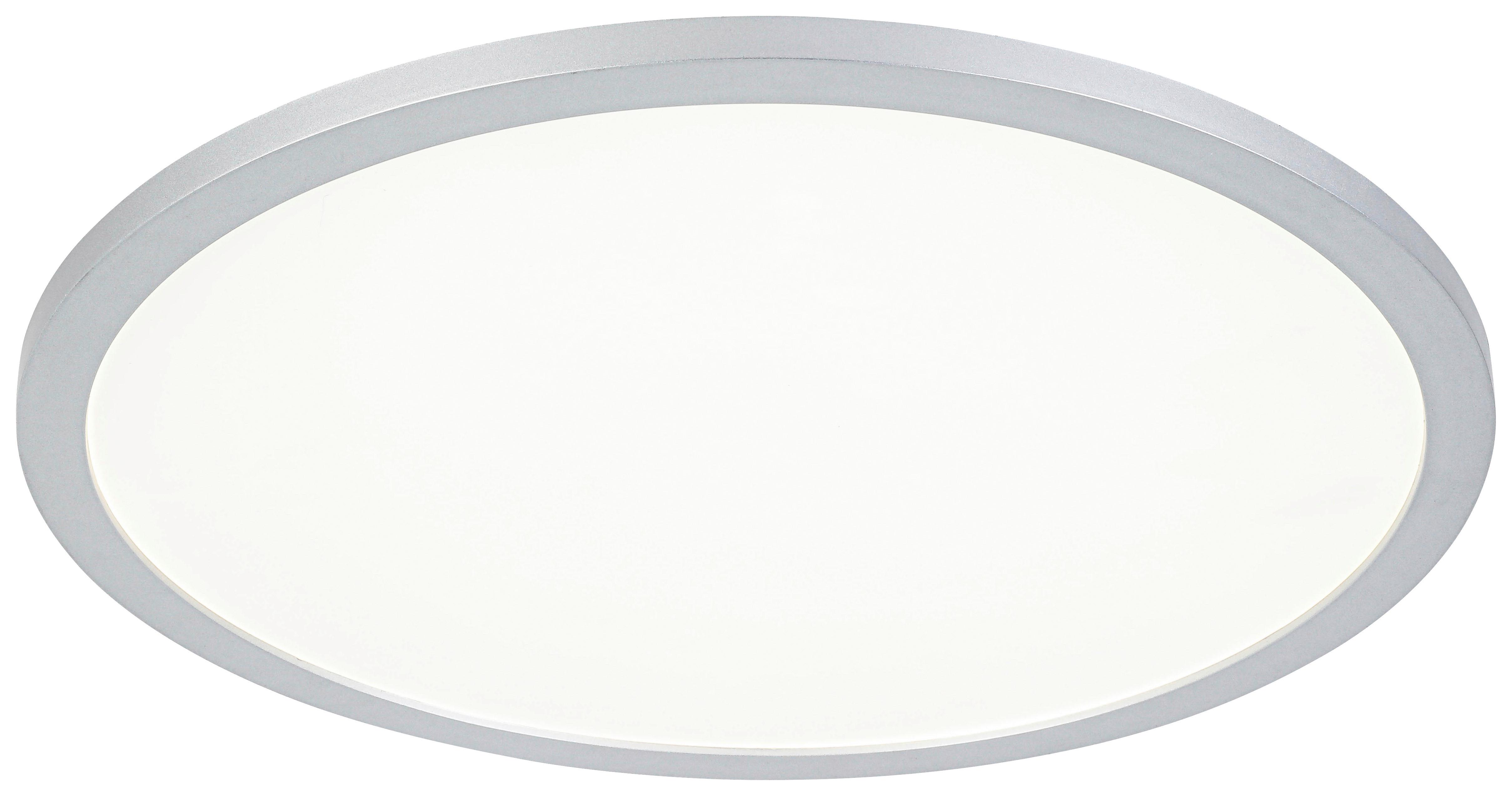 STROPNÉ LED SVIETIDLO IMO - biela/strieborná, Romantik / Landhaus, plast (40/5cm) - Mömax