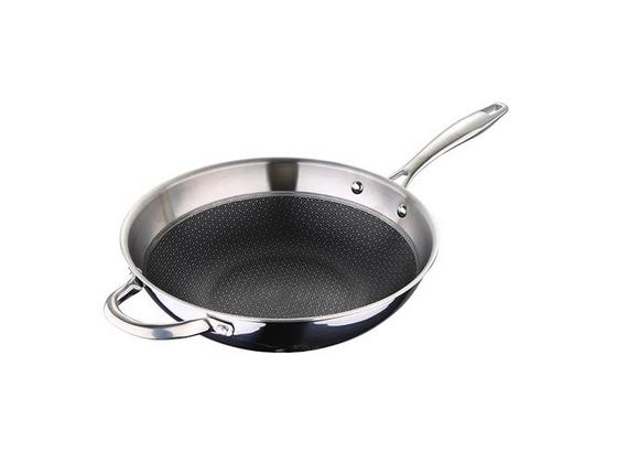 Wok Gourmet - strieborná, Konvenčný, kov (30/8cm) - Premium Living Wok Gourmet - strieborná, Konvenčný, kov (30/8cm) - Premium Living