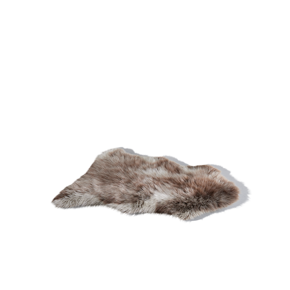 UMĚLÁ KOŽEŠINA Andrei, 90/110cm - hnědá, Moderní, kožešina (90/110cm) - Modern Living
