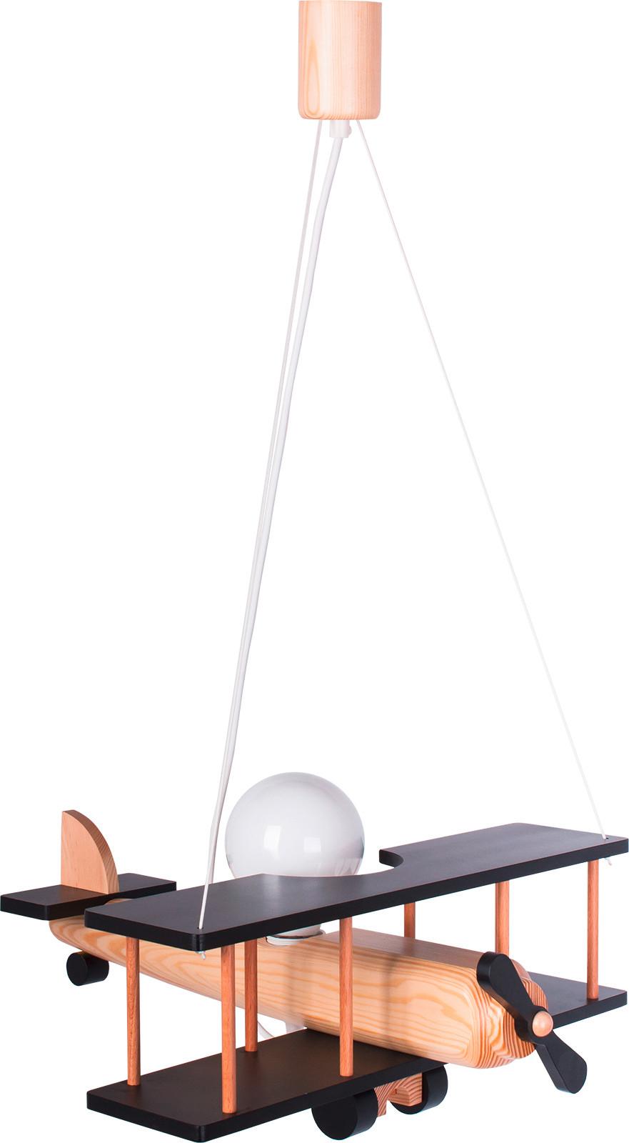 Kinderhängeleuchte Flugzeug H: 75 Cm 1-Flammig