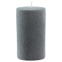 VÁLCOVÁ SVÍČKA DOTS - bílá/starorůžová (8/14cm) - Premium Living