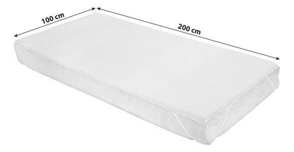 Matratzenschoner Slike Ele 100x200 cm Baumwolle - Weiß, KONVENTIONELL, Textil (100/200cm) - Ele