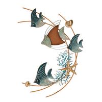 Wanddeko Dory Goldfarben, Grautöne B: 61 cm - Goldfarben/Grau, Basics, Holzwerkstoff/Metall (61/86/5cm)