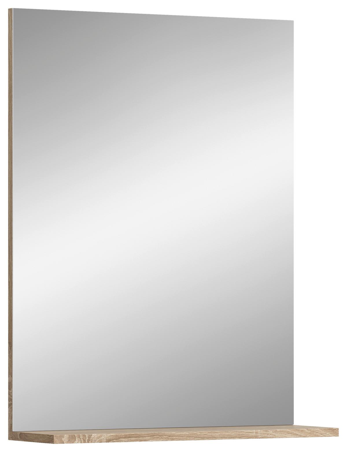 Spiegel Lambada Sonoma Eiche Dekor B: 60 Cm - Sonoma Eiche, MODERN, Glas/Holzwerkstoff (60/79/18cm) - MID.YOU