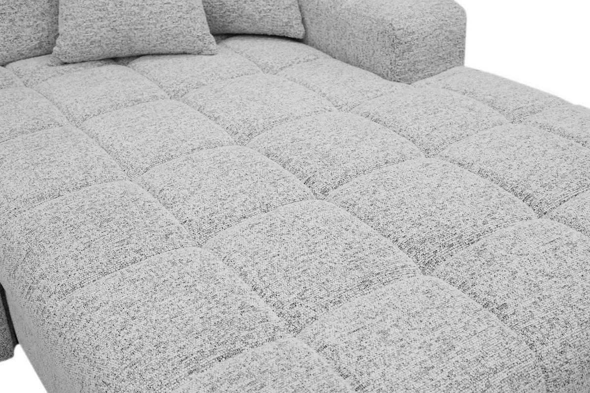 Sedačka SANTORINI, pravá, šedá - šedá, Moderní (291/193cm) - Premium Living